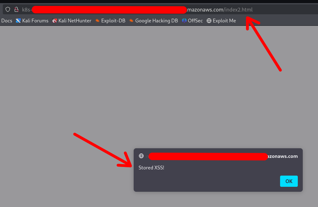 Stored XSS via mounted /var folder